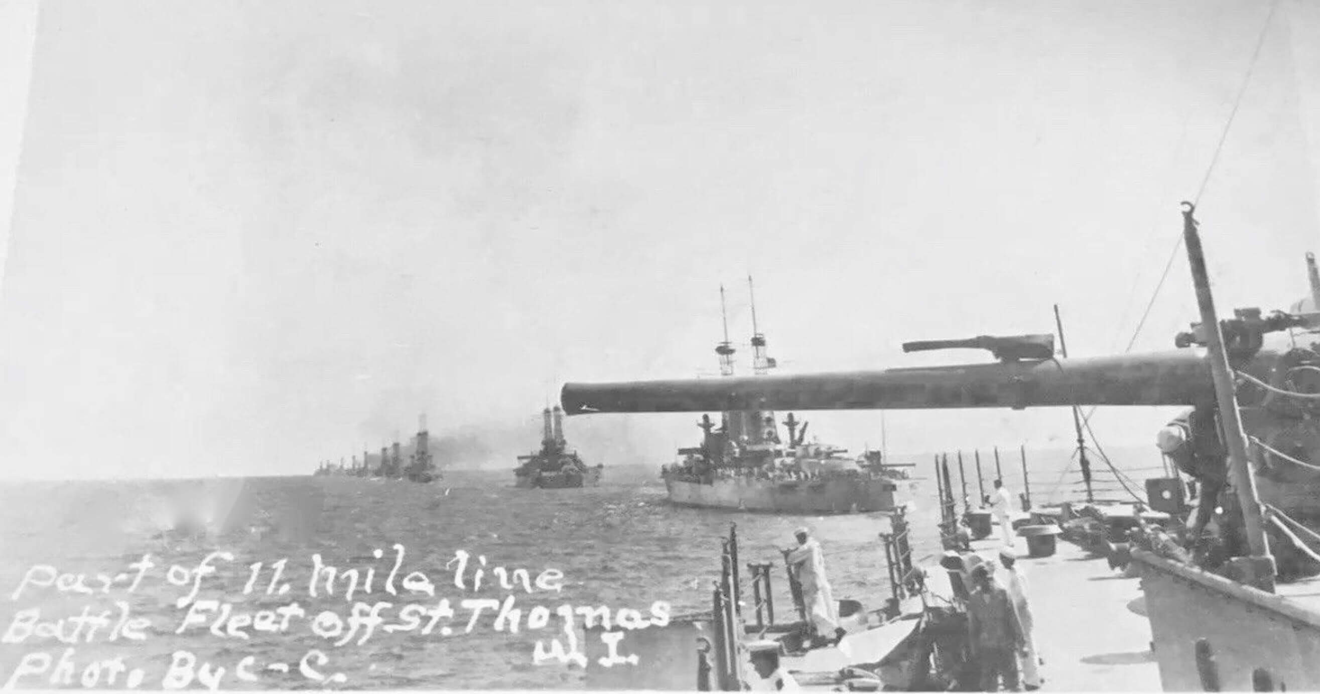 Navy ships off St. Thomas 
