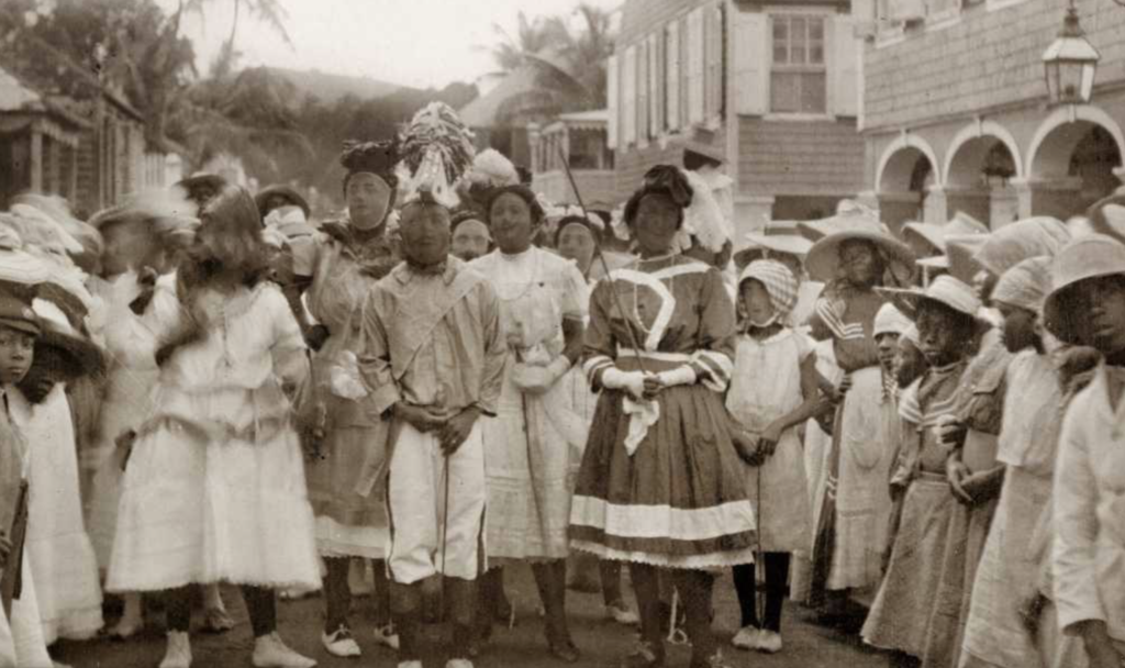 Masqueraders in the Danish West Indies photo