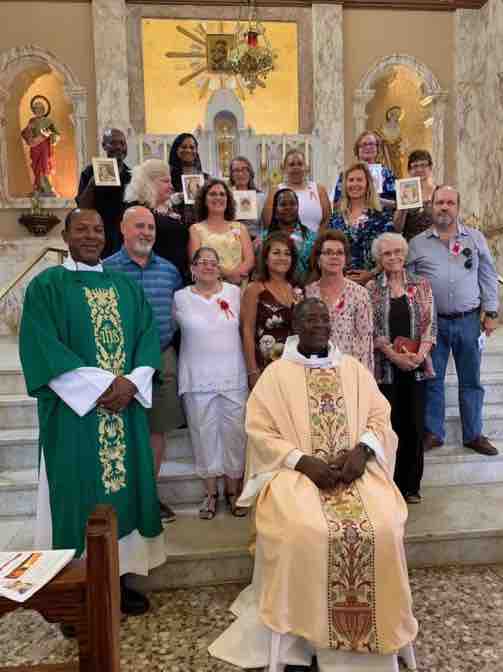 Sts. Peter and Paul catholic school reunion, US Virgin Islands