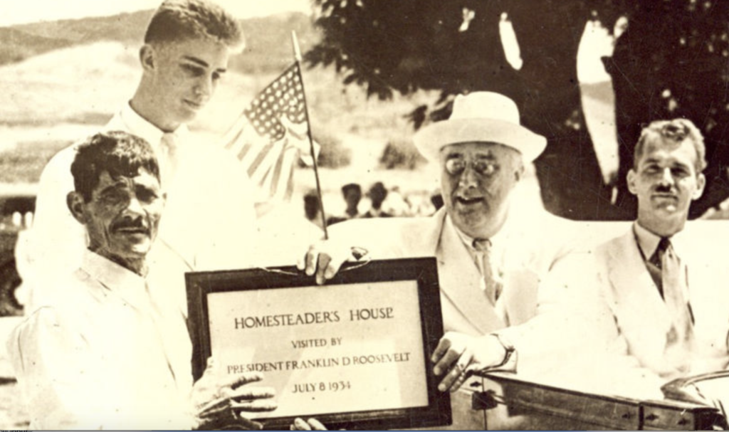 President Franklin D. Roosevelt visits St. Croix, US Virgin Islands ~ 1934