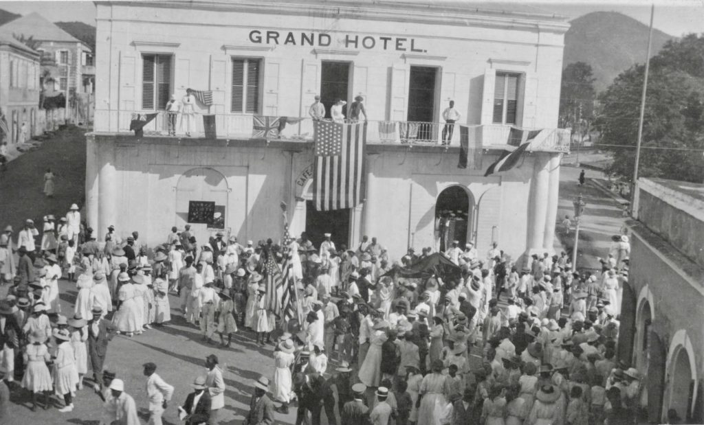Armistice Day, St. Thomas, US Virgin Islands 1918