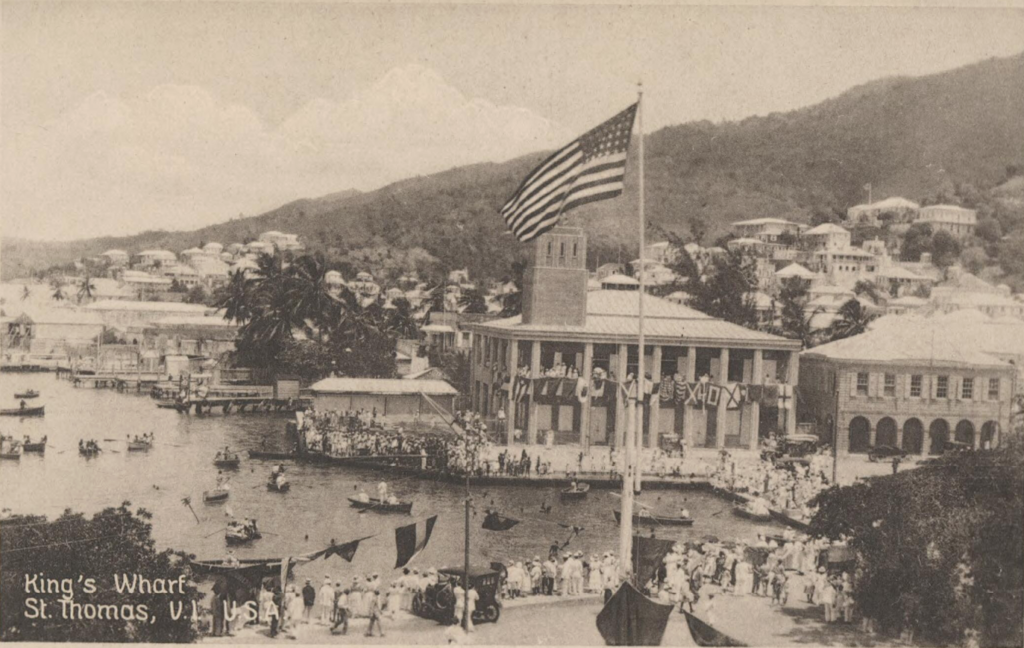 Celebrating July 4th in St. Thomas, US Virgin Islands in the 1930s