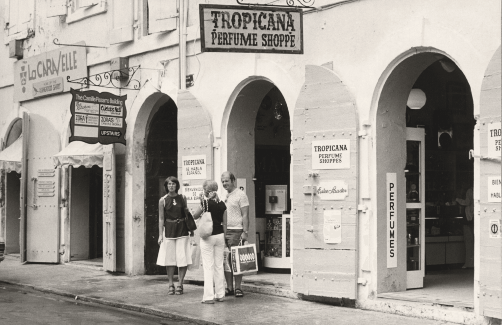 Tropicana Perfume Shop in St. Thomas, US Virgin Islands ~ 1960s