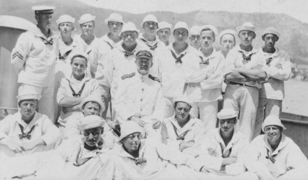 Danish Crew of the Valkyrien in St. Thomas, Danish West Indies