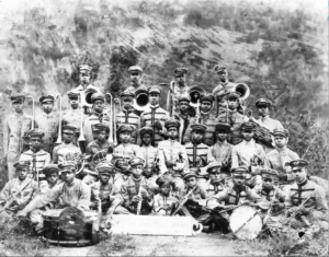 The First performance of the Adams Juvenile Band, St. Thomas, Danish West Indies ~ 1910 By Valerie Sims