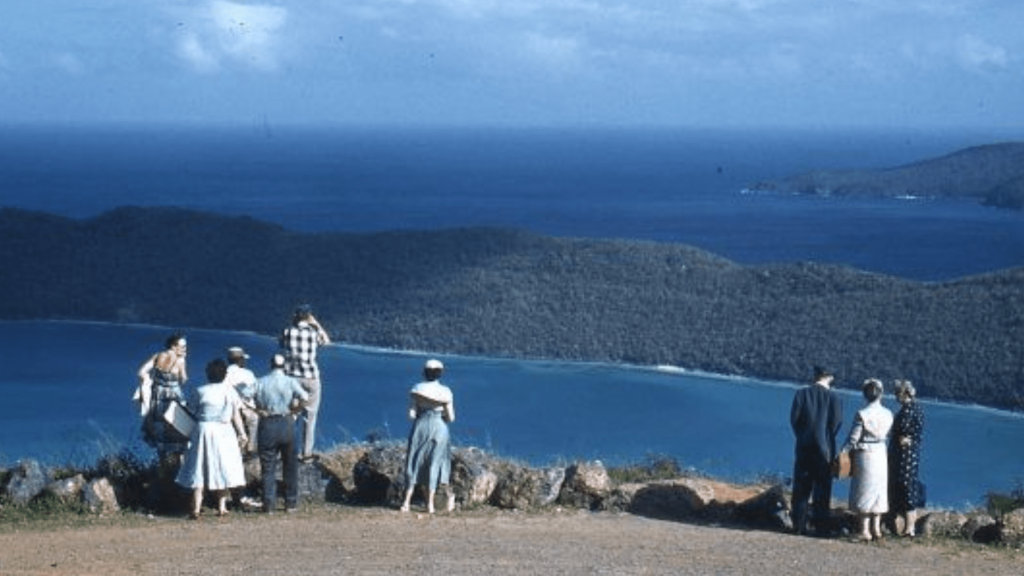 Ten Beautiful Spots a Visitor Found Fascinating in St. Thomas, US Virgin Islands ~ 1957
