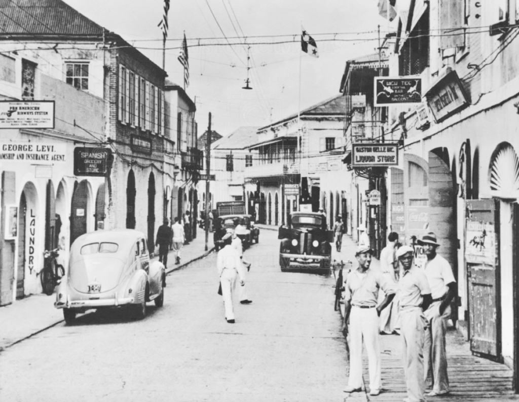 Main Street, St. Thomas, US Virgin Islands ~ 1940
