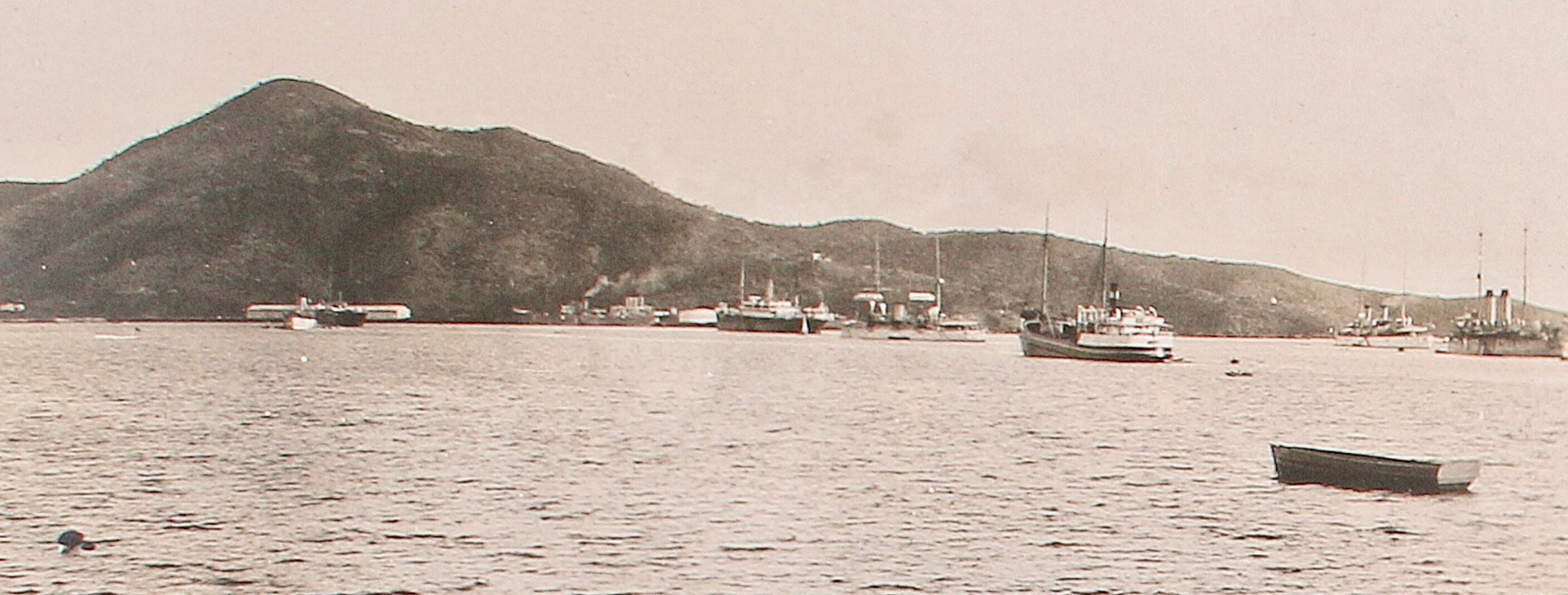 Harbor of St. Thomas, Danish West Indies, Dansk Vestindien, US Virgin Islands