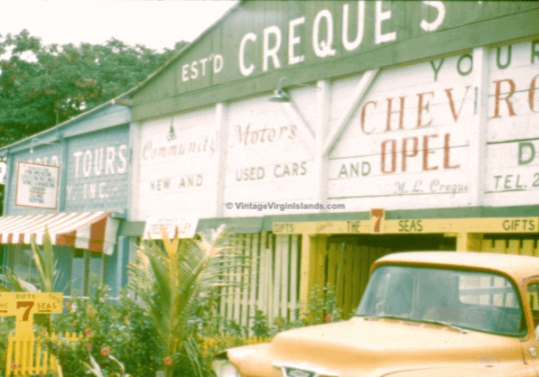 Creque's Chevrolet, Creque's Alley, St. Thomas, US Virgin Islands