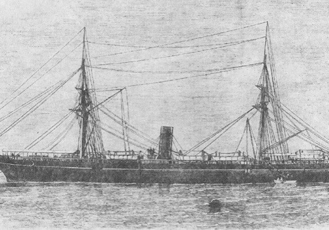 RMS Rhone of Salt Island, British Virgin Islands 1867