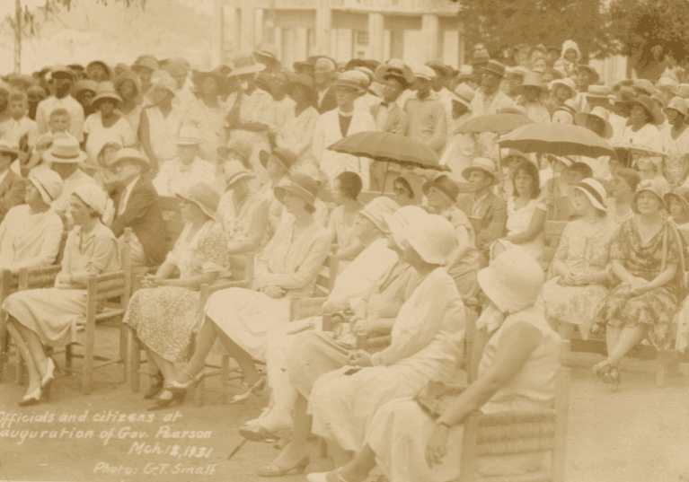 The Inauguration of the FIRST civilian Governor, Paul M. Pearson in the US Virgin Islands ~ 1931 By Valerie Sims