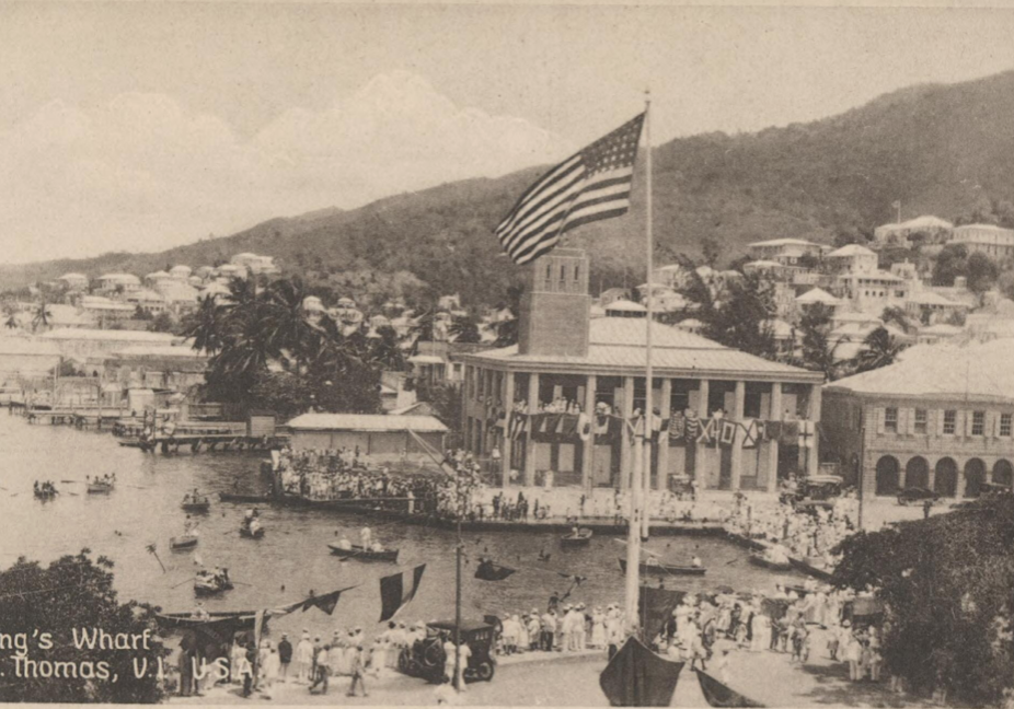 Celebrating July 4th in St. Thomas, US Virgin Islands in the 1930s